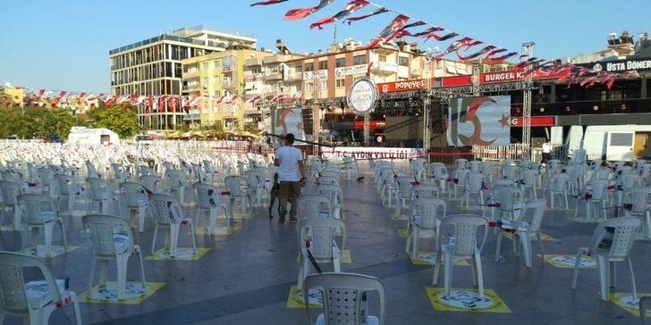 15 Temmuz Kutlamaları için hazırlıklar tamamlandı G5