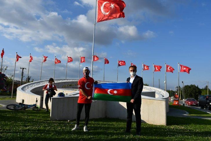 Şehitlere saygı için pedal çevirdiler G2