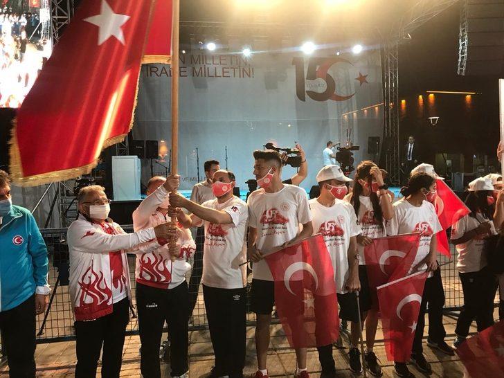 Kayseri’de ’15 Temmuz Sancak Koşusu’ tamamlandı G4