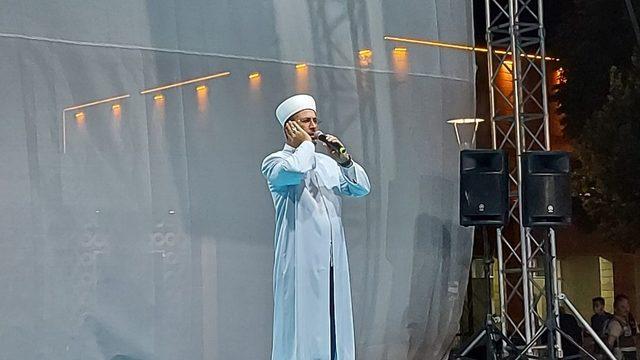 Kayseri’de şehitler için sela okundu