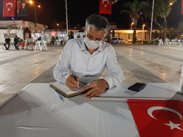 Kemer’de  15 Temmuz şehitleri anıldı G3