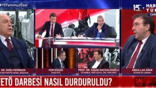 Doğu Perinçek'ten olay yaratan iddia: Emniyet 15 Temmuz gecesi SMS gönderdi