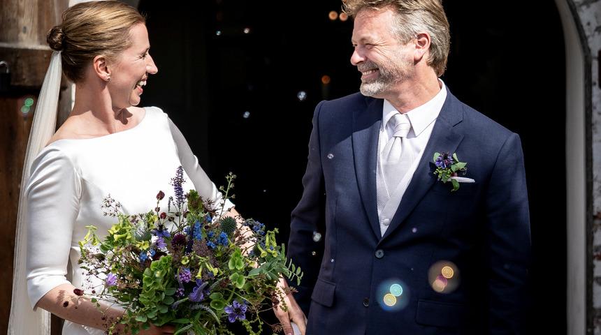 Danimarka Başbakanı Frederiksen evlendi