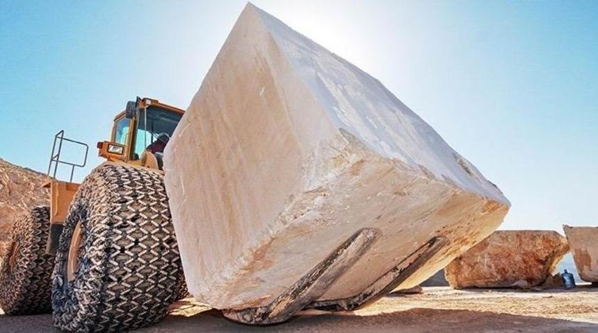 Doğal taş ihracatında Denizli &ouml;nemli rol oynuyor