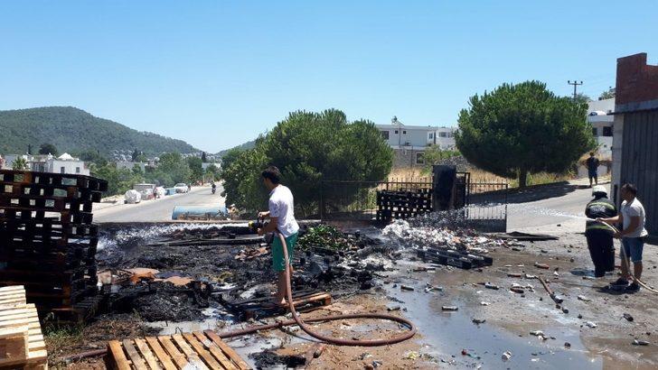 Bodrum’da itfaiye ekipleri 12 saatte 12 olaya müdahale etti G3