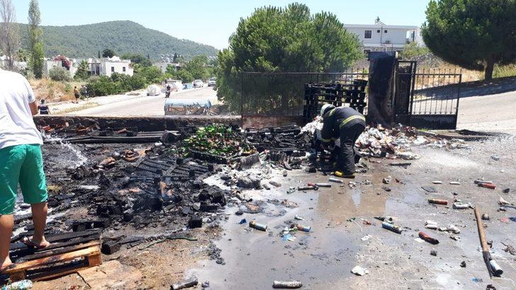 Bodrum’da itfaiye ekipleri 12 saatte 12 olaya müdahale etti G4