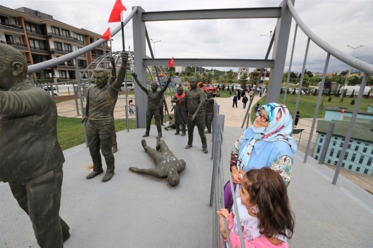 Başiskele&rsquo;de 15 Temmuz şehitleri anıldı