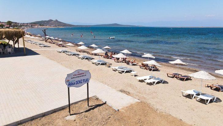 Cunda Adası yeni bir plaja kavuştu G3