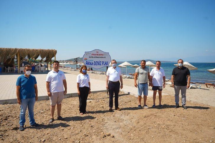 Cunda Adası yeni bir plaja kavuştu G5