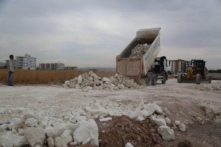 Haliliye’de yol yapım çalışmaları sürüyor G1