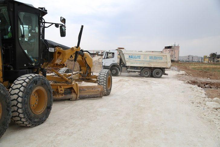 Haliliye’de yol yapım çalışmaları sürüyor G3