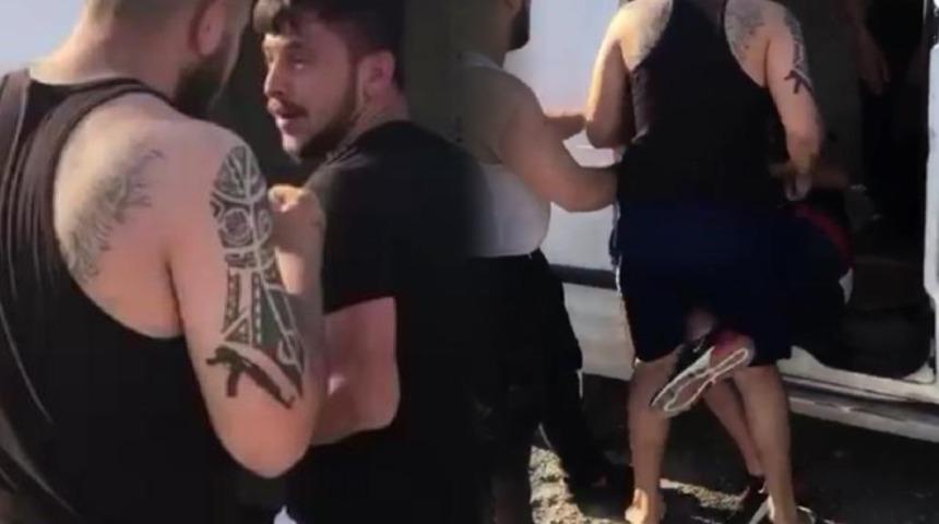 Görüntüleri sosyal medyada yayınlamışlar! Haraç çetesi çökertildi