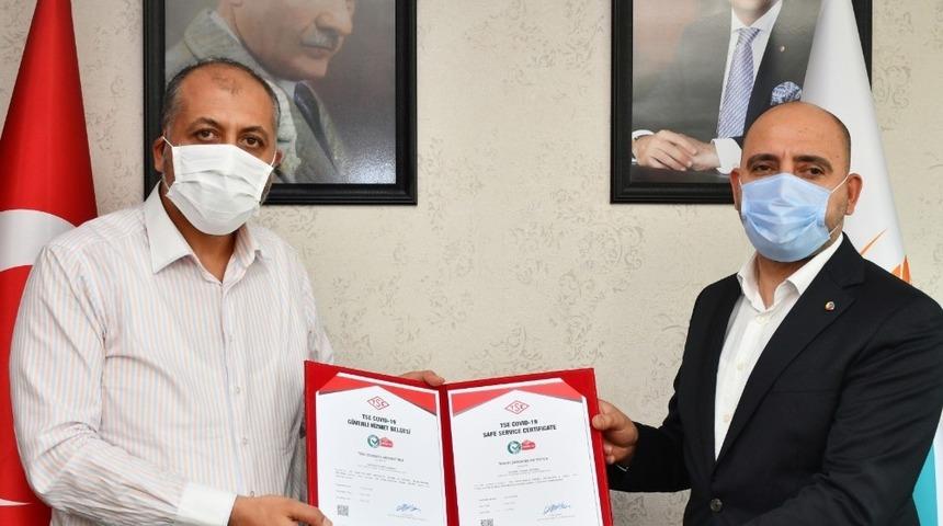 KTB &lsquo;G&uuml;venli Hizmet Belgesi&rsquo;ni aldı