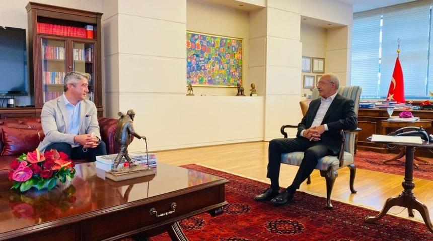 Marmaris Belediye Başkanı Oktay, Kılıçdaroğlu ile görüştü