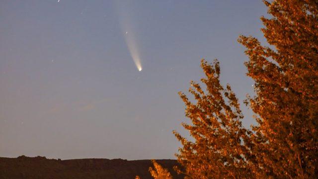 Neowise Türkiye'de 12 Temmuz'da Van gölü semalarında