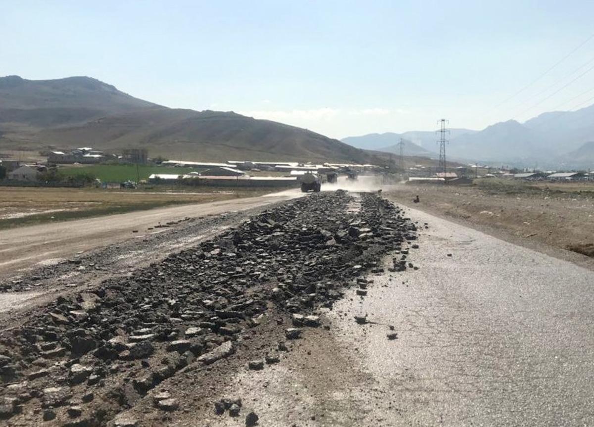 Van&rsquo;da hayvan pazarının yolu yenileniyor