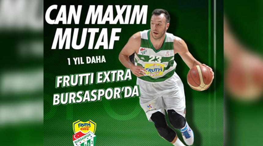 Frutti Extra Bursaspor, Maxim Mutaf ile sözleşme uzattı