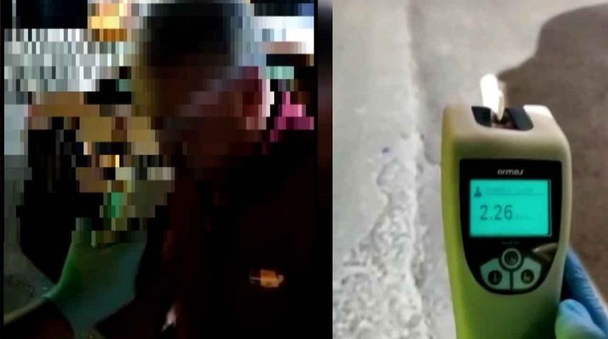 Şaşırtan tepki! 226 promil alkollü çıkınca ‘maşallah’ dedi