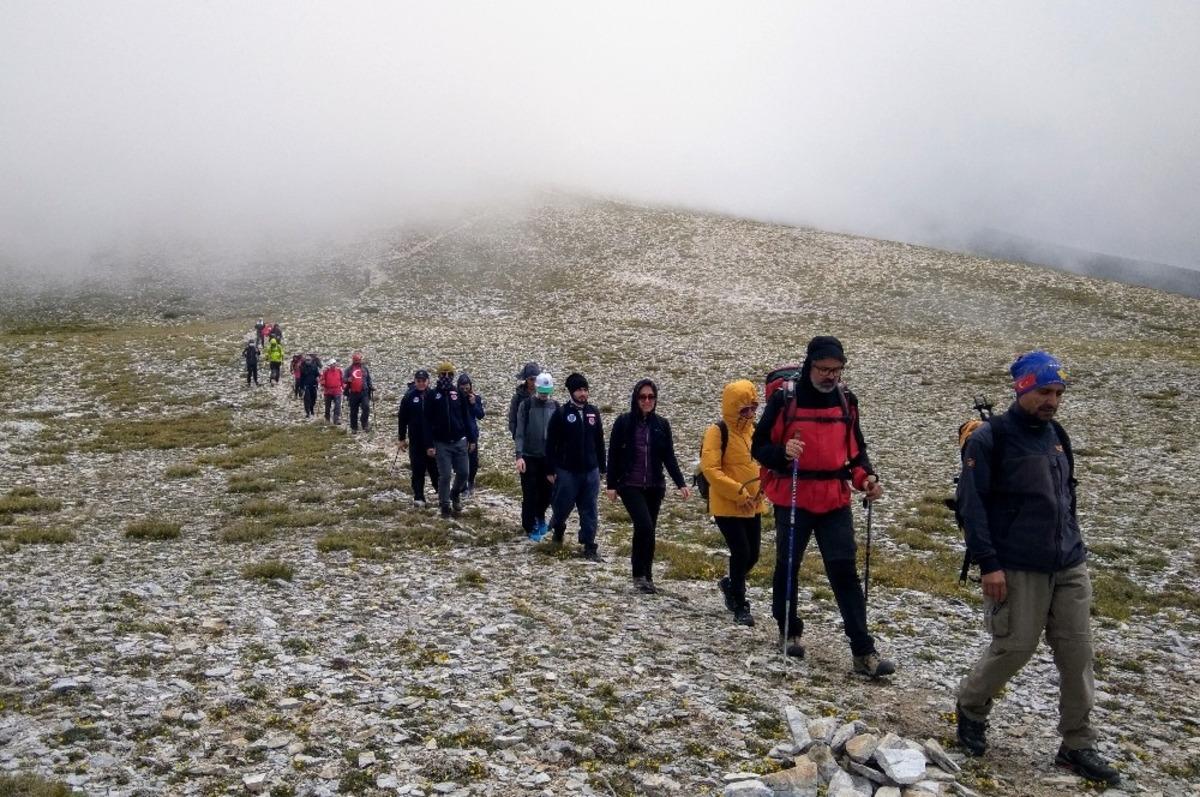 Doğa tutkunlarından 15 Temmuz zirvesi