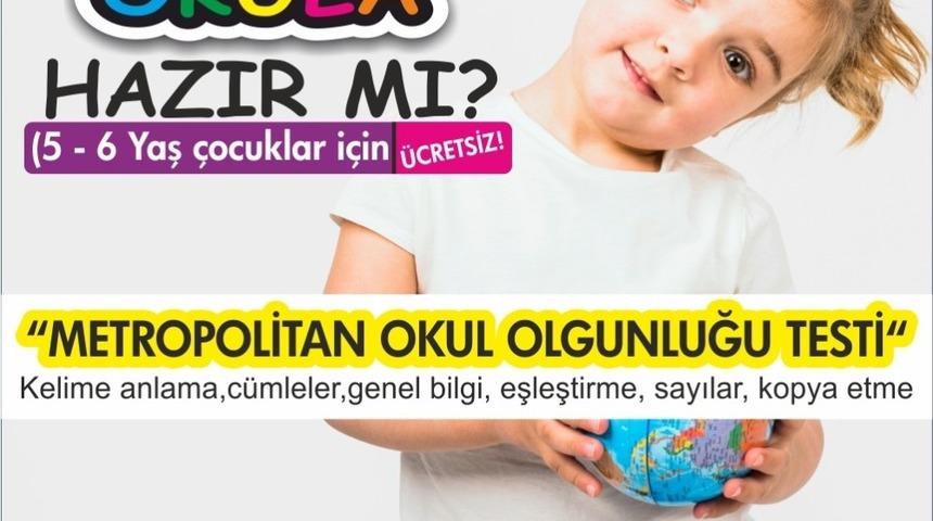 Okul olgunluğu testi bu yılda ücretsiz gerçekleştirilecek