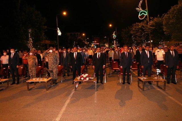 Iğdır’da 15 Temmuz anması coşku içinde kutlandı