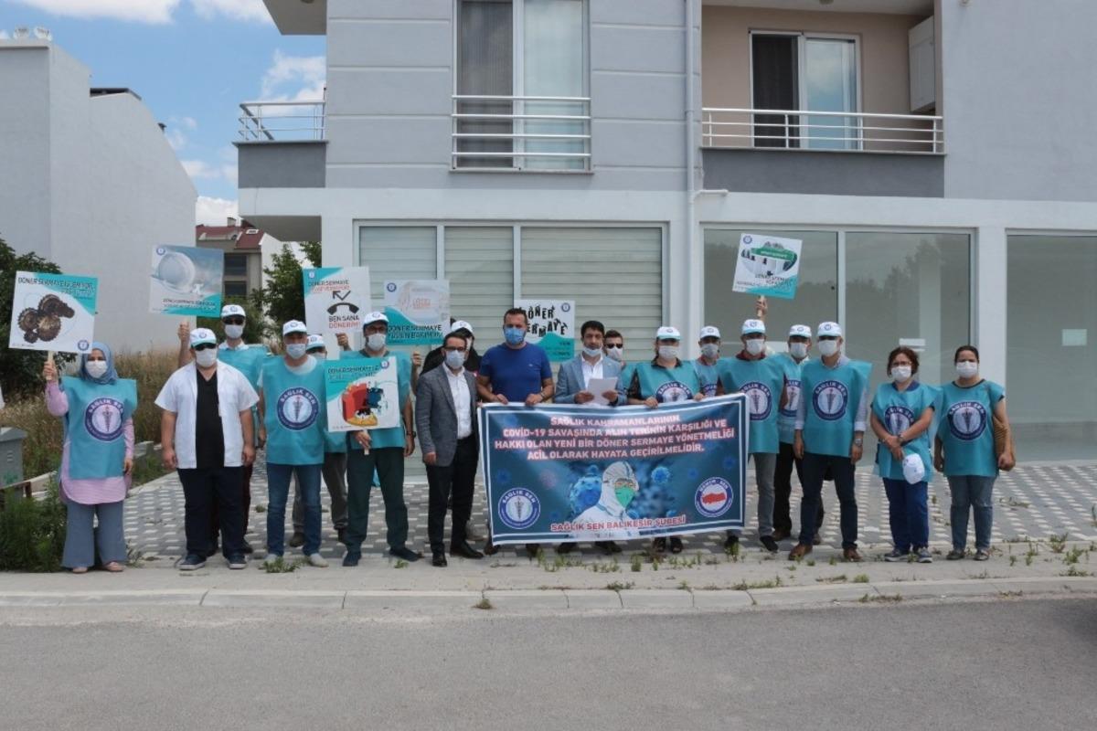 Sağlık-Sen d&ouml;ner sermaye sisteminin değiştirilmesini istedi