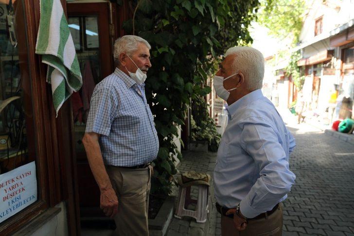 Başkan Gürün’den Arastada esnafına ziyaret G1