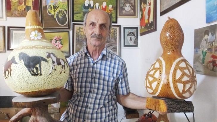 Balıkesir’de tarım teknikeri evini sanat galerisine çevirdi G4