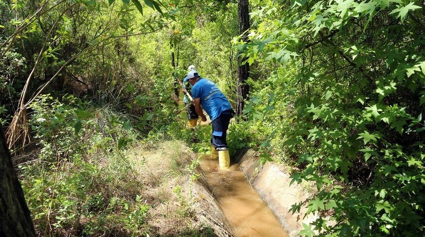 Sulama tesislerinde tamirat ve temizli