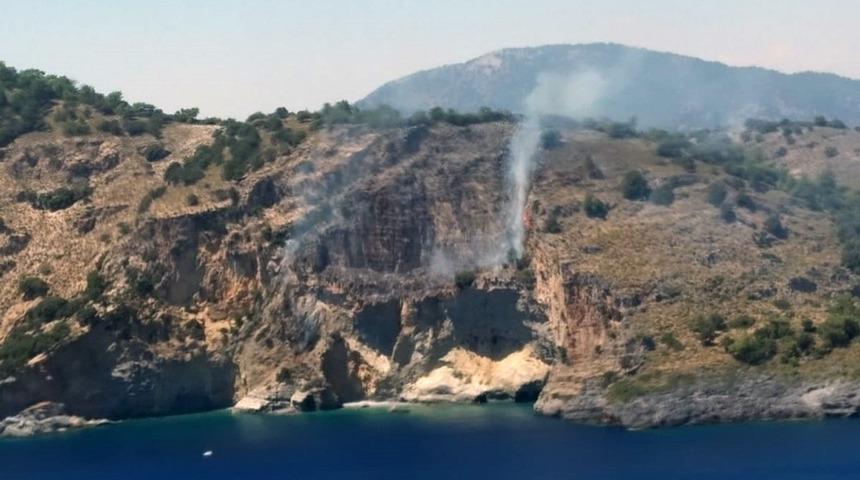 Dalaman’da orman yangını