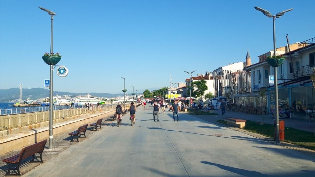 Mudanya&rsquo;da sahillere estetik dokunuş