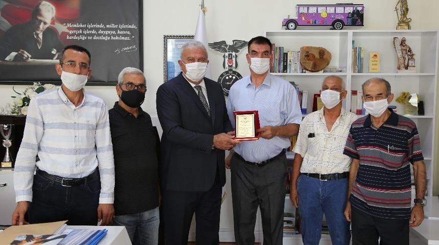Başkan Atay&rsquo;a engelsiz yaşam teşekk&uuml;r&uuml;