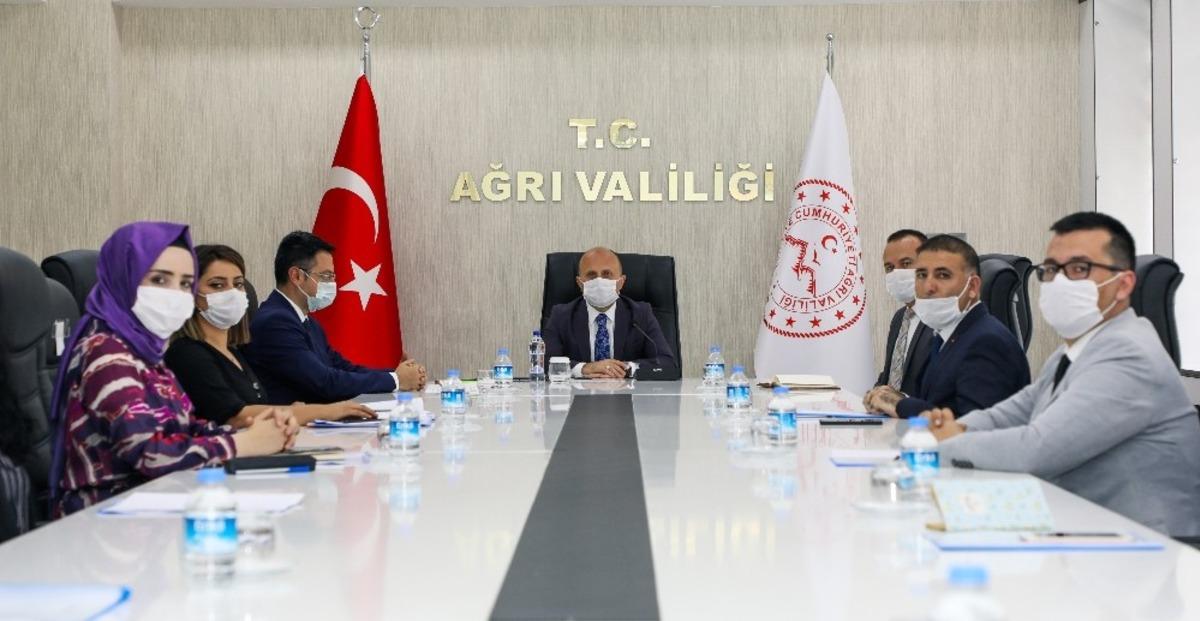 Ağrı&rsquo;da eğitim ve &ouml;ğretim konulu proje toplantısı yapıldı