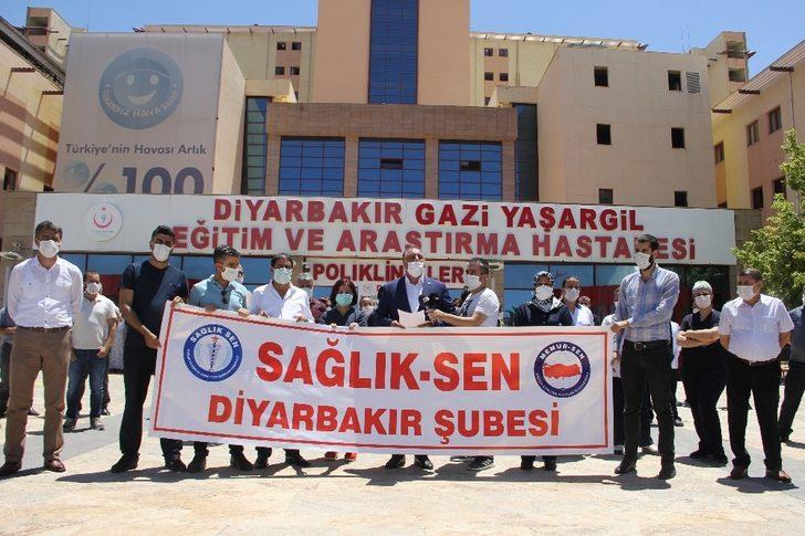 Sağlık-Sen Diyarbakır Şubesi, döner sermaye sisteminin değiştirilmesini istedi G5