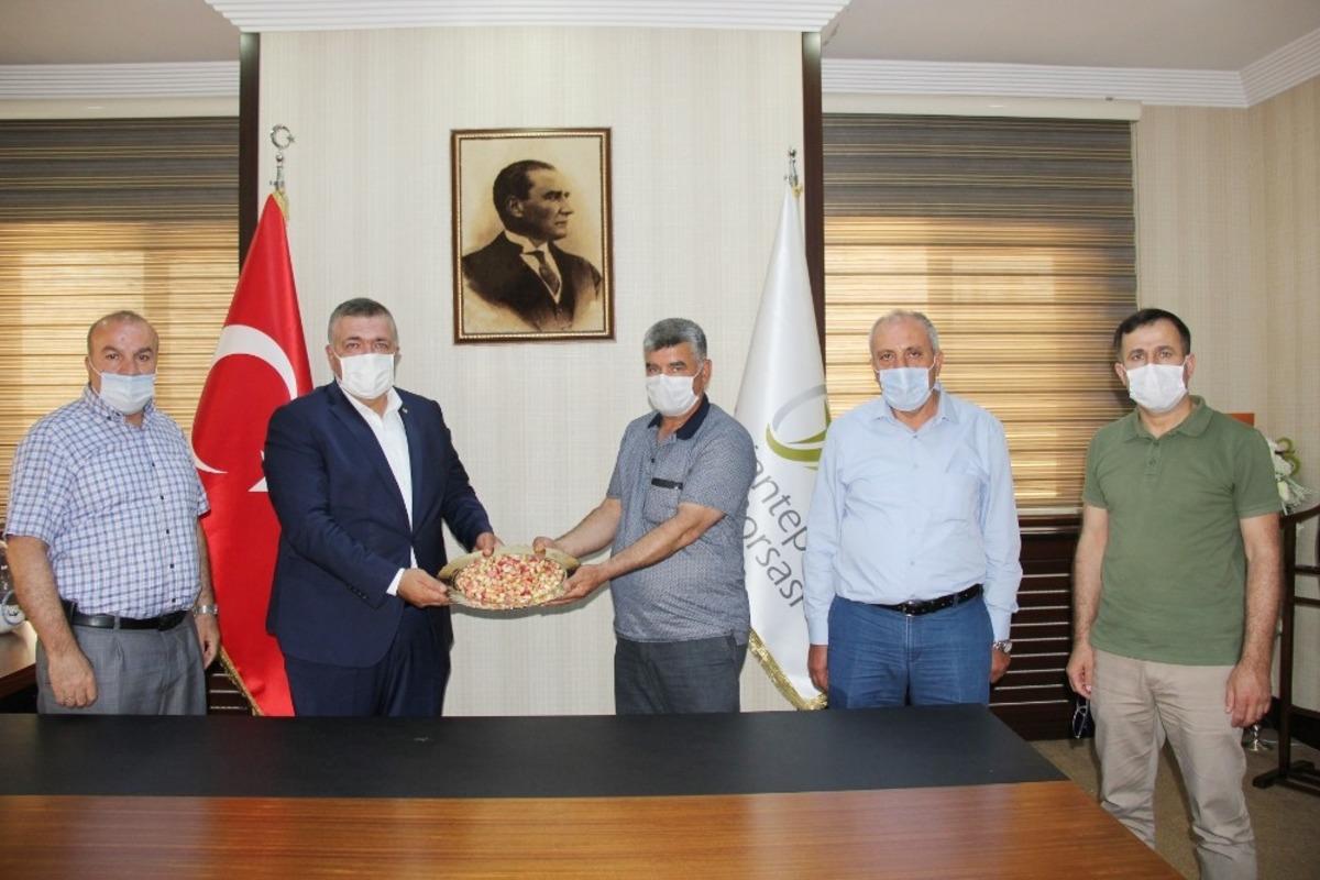 Yılın ilk antep fıstığına altın &ouml;d&uuml;l&uuml;