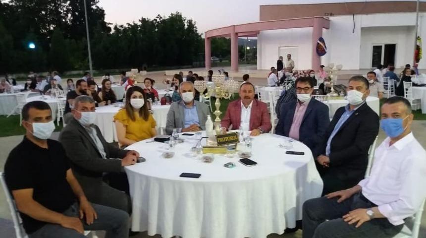 Sadece Başkan Sever&rsquo;in maske takmaması dikkat &ccedil;ekti