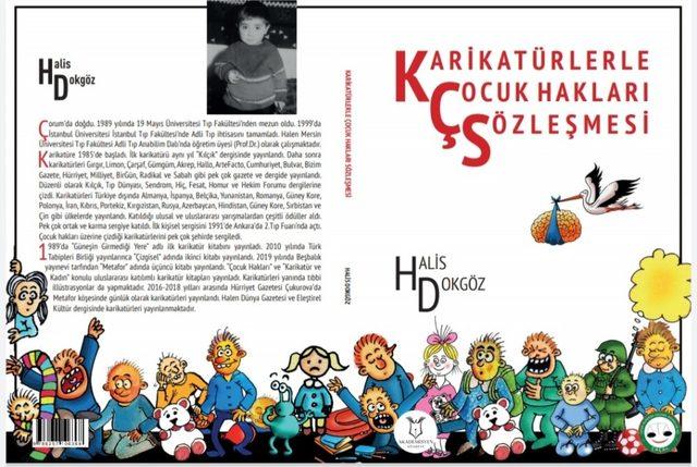 Dokgöz’ün ’Karikatürlerle çocuk hakları sözleşmesi’ kitabı yayınlandı