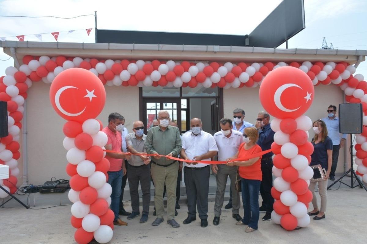 Posbıyık, yolcu indirme istasyonunu hizmete a&ccedil;tı