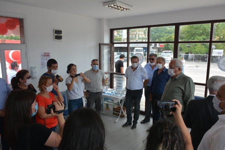 Posbıyık, yolcu indirme istasyonunu hizmete açtı G5