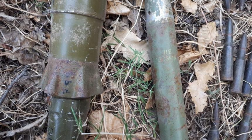 Derecik’te silah ve mühimmat ele geçirildi