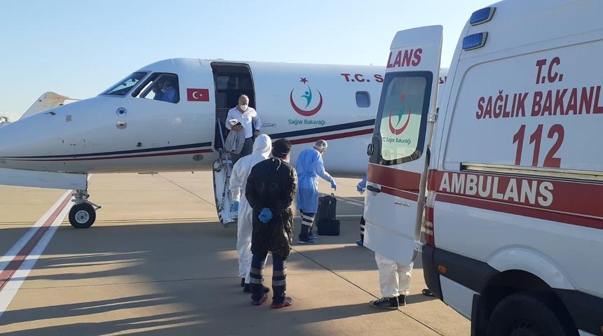 Kırgızistan'da koronavirüse yakalanan 4 Türk İstanbul'a getirildi