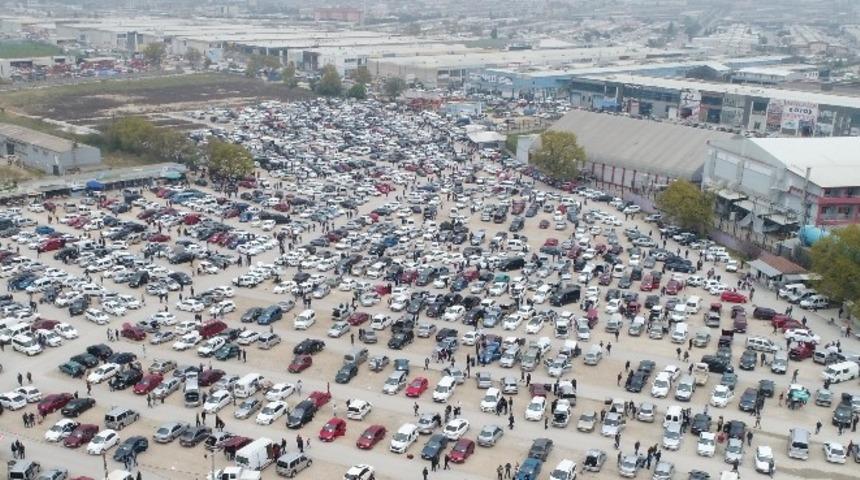 Bursa&rsquo;da oto pazarları a&ccedil;ılıyor