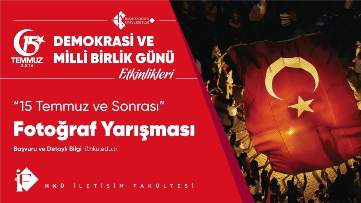 HK&Uuml;, 15 Temmuz Demokrasi ve Milli Beraberlik temalı fotoğraf yarışması