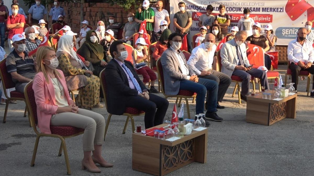 G&uuml;m&uuml;ş&ccedil;ay Kadın &Ccedil;ocuk Yaşam Merkezi a&ccedil;ıldı