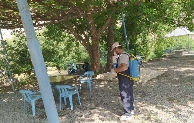 Hakkari Belediyesinden dezenfekte çalışması