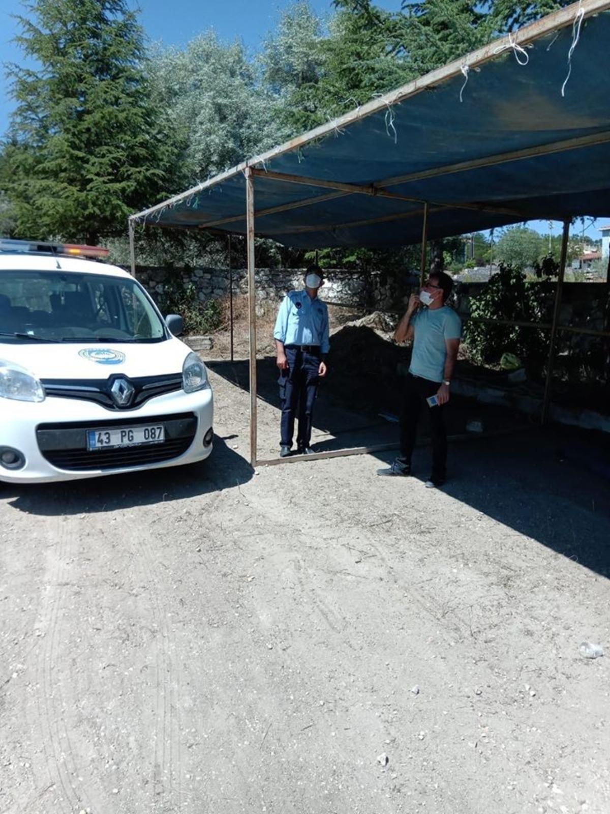 Emet&rsquo;e hayvan pazarı