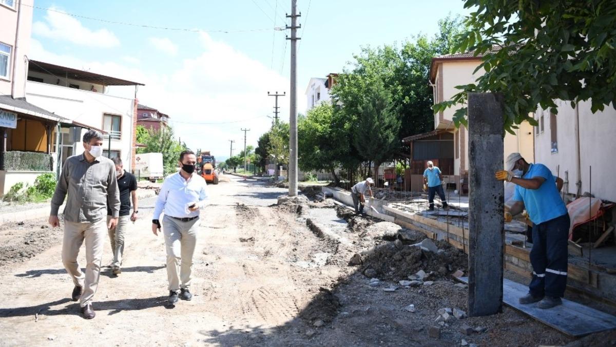 Başkan Kocaman, &uuml;st yapı &ccedil;alışmalarını inceledi