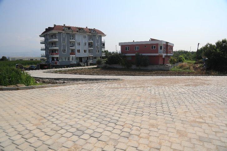 Kale mahallesinde beton kilit parke taşı çalışmaları tamamlandı G1