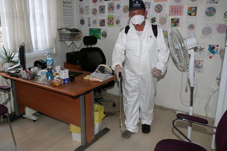 Çankaya Belediyesi sağlık kuruluşlarını ilaçladı G1