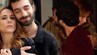 İlker Kaleli'den Burçin Terzioğlu'na öpücüklü karşılama